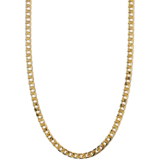 Gold Curb Necklace
