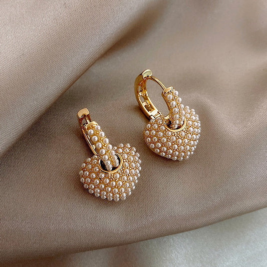 Lustrous Pearl Earrings