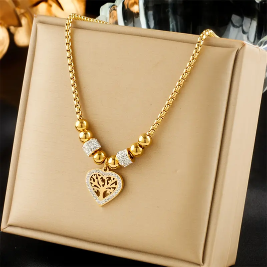 Golden Heart Necklace
